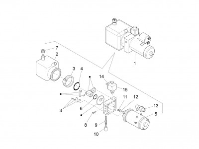 Tilting pump - Components